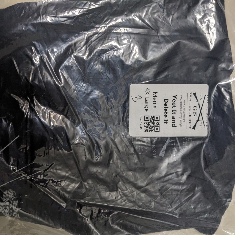 Yeetland Men's Black Jacket 4XL